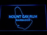 Mount Gay Rum LED Neon Sign USB - Blue - TheLedHeroes