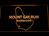 FREE Mount Gay Rum LED Sign - Orange - TheLedHeroes