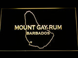 Mount Gay Rum LED Neon Sign USB - Yellow - TheLedHeroes