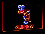 Guinness Toucan (2) Dual Color LED Sign - Normal Size (12x8.5in) - TheLedHeroes