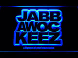 JabbaWockeeZ (2) LED Neon Sign Electrical - Blue - TheLedHeroes