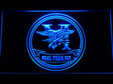 Navy SEAL Team Six (2) LED Neon Sign Electrical - Blue - TheLedHeroes