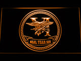 FREE Navy SEAL Team Six (2) LED Sign - Orange - TheLedHeroes