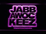 FREE JabbaWockeeZ (2) LED Sign - Purple - TheLedHeroes