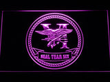 Navy SEAL Team Six (2) LED Neon Sign Electrical - Purple - TheLedHeroes