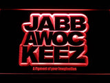 JabbaWockeeZ (2) LED Neon Sign USB - Red - TheLedHeroes