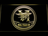 FREE Navy SEAL Team Six (2) LED Sign - Yellow - TheLedHeroes