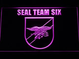 Navy SEAL Team Six (3) LED Neon Sign Electrical - Purple - TheLedHeroes