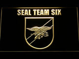 Navy SEAL Team Six (3) LED Neon Sign Electrical - Yellow - TheLedHeroes