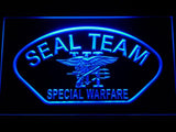 Navy SEAL Team Six Special Warfare LED Neon Sign Electrical - Blue - TheLedHeroes