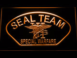 Navy SEAL Team Six Special Warfare LED Neon Sign Electrical - Orange - TheLedHeroes