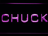 Chuck LED Neon Sign Electrical - Purple - TheLedHeroes