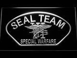Navy SEAL Team Six Special Warfare LED Neon Sign USB - White - TheLedHeroes
