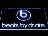 Beats by Dr Dre LED Neon Sign USB - White - TheLedHeroes