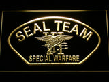 FREE Navy SEAL Team Six Special Warfare LED Sign - Yellow - TheLedHeroes
