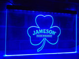 Jameson Shamrock LED Neon Sign Electrical - Blue - TheLedHeroes