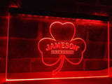 Jameson Shamrock LED Neon Sign Electrical - Red - TheLedHeroes