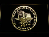 Naval Special Warfare Development Group LED Neon Sign Electrical - Yellow - TheLedHeroes
