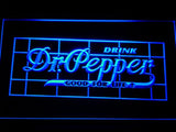 Dr Pepper (2) LED Neon Sign USB - Blue - TheLedHeroes