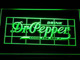 Dr Pepper (2) LED Neon Sign Electrical - Green - TheLedHeroes