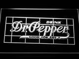 Dr Pepper (2) LED Neon Sign USB - White - TheLedHeroes