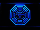 LOST Dharma Sign (4) LED Neon Sign USB - Blue - TheLedHeroes