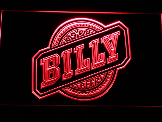 Billy LED Neon Sign USB - Red - TheLedHeroes