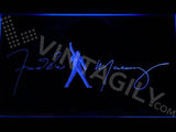 Freddie Mercury LED Neon Sign Electrical - Blue - TheLedHeroes