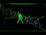 Freddie Mercury LED Neon Sign Electrical - Green - TheLedHeroes