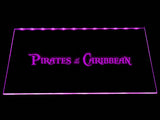 Pirates of the Caribbean LED Neon Sign USB - Purple - TheLedHeroes
