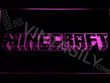 FREE Minecraft Logo LED Sign - Purple - TheLedHeroes