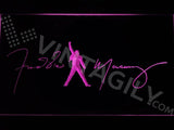 Freddie Mercury LED Neon Sign Electrical - Purple - TheLedHeroes