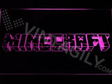 Minecraft Logo LED Neon Sign USB - Purple - TheLedHeroes
