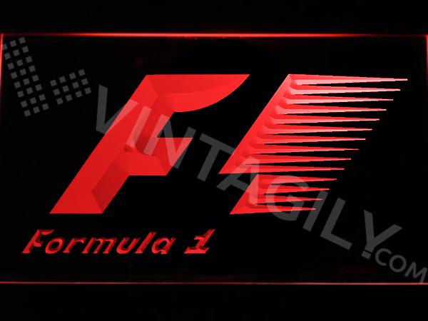Formula 1 LED Neon Sign Electrical - Red - TheLedHeroes