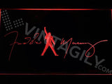 Freddie Mercury LED Neon Sign Electrical - Red - TheLedHeroes