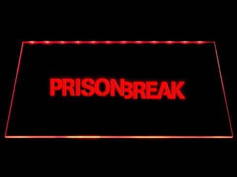 Prison Break LED Neon Sign USB - Red - TheLedHeroes