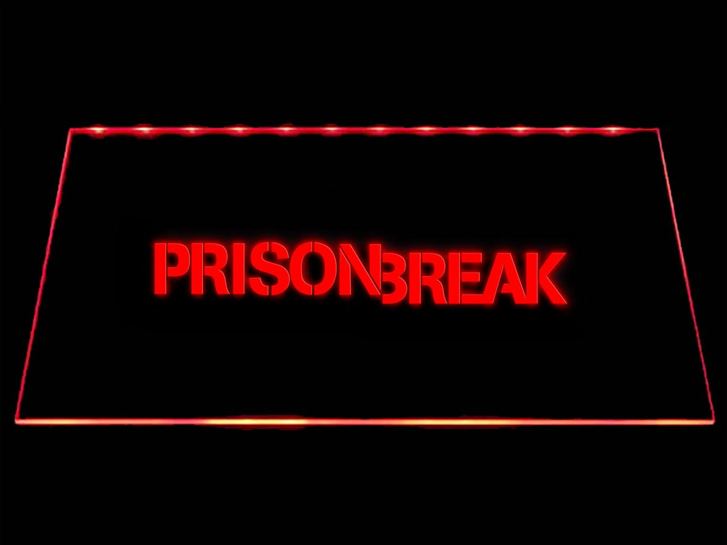 Prison Break LED Neon Sign Electrical - Red - TheLedHeroes
