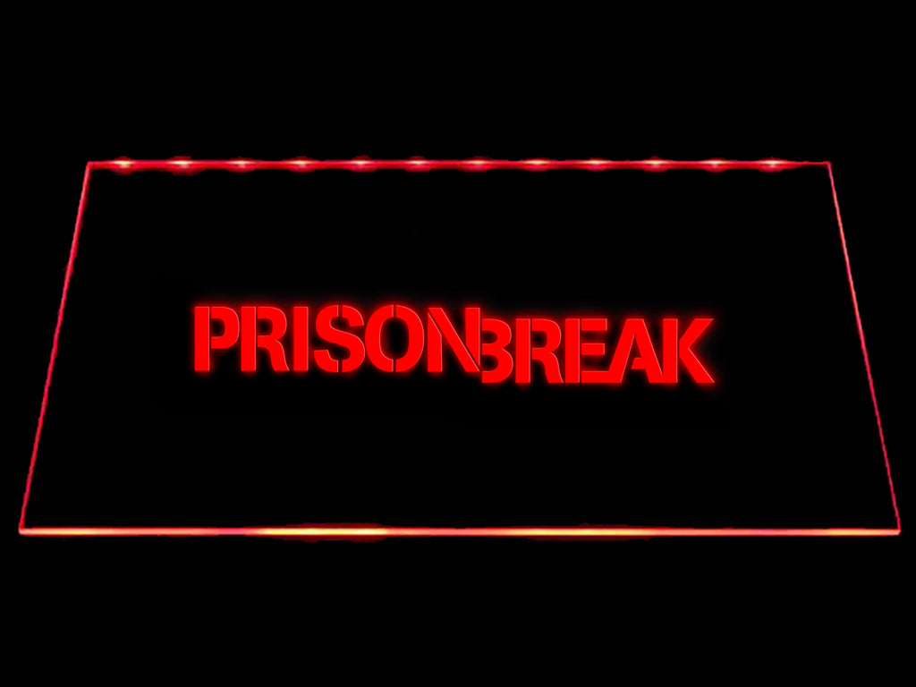 FREE Prison Break LED Sign - Red - TheLedHeroes