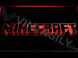 Minecraft Logo LED Neon Sign USB - Red - TheLedHeroes