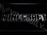 Minecraft Logo LED Neon Sign USB - White - TheLedHeroes