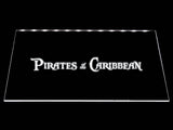 Pirates of the Caribbean LED Neon Sign USB - White - TheLedHeroes