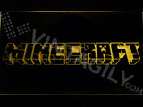 FREE Minecraft Logo LED Sign - Yellow - TheLedHeroes