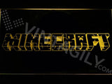 Minecraft Logo LED Neon Sign Electrical - Yellow - TheLedHeroes
