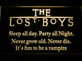 The Lost Boys LED Neon Sign USB - Yellow - TheLedHeroes