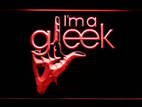 I'm a Gleek LED Neon Sign USB - Red - TheLedHeroes