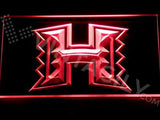 Hawaii Rainbow Warriors LED Neon Sign Electrical - Red - TheLedHeroes
