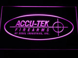 ACCU-TEK Firearms LED Neon Sign USB - Purple - TheLedHeroes