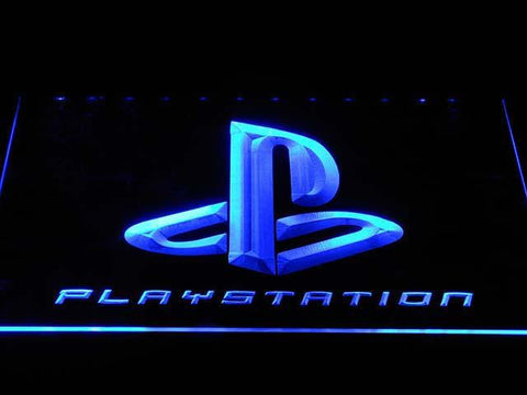 Playstation (2) LED Neon Sign USB - Blue - TheLedHeroes