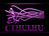 Cthulhu LED Neon Sign Electrical - Purple - TheLedHeroes