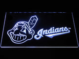 Cleveland Indians (21) LED Neon Sign Electrical - White - TheLedHeroes